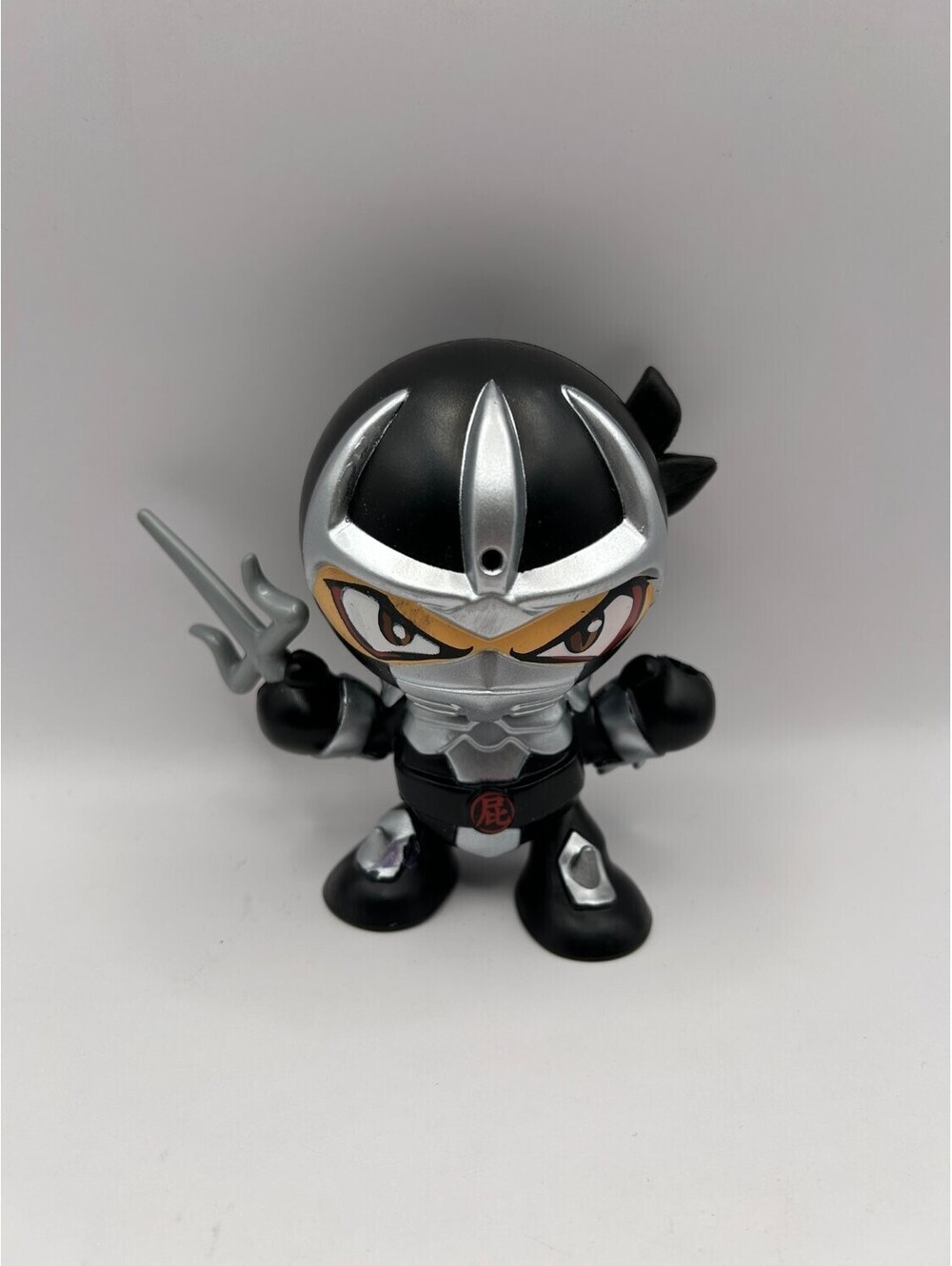 Fart Ninjas Series 1 Shadow Yojimbo Black Action Figure #70761 w/ Sai